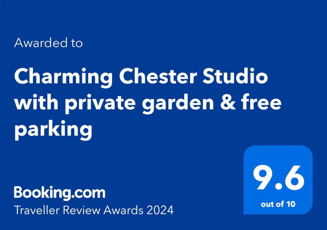 Charming Chester Studio With Private Garden & Free Parking Exteriér fotografie